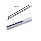 Trilho Eletrificado 1m + 4 Spot Led 7w 4000k Bivolt Branco