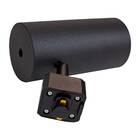 Trilho Eletrificado 1m + 4 Spot Preto + 4 Led Branco Frio Par