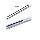 Trilho Eletrificado 1m + 6 Spot Led 7w 4000k Bivolt Branco