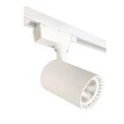 Trilho Eletrificado 1m E 5 Spot Led 10w 3000k Bivolt Branco