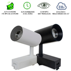 Trilho Eletrificado 2 Metros + 6 Spots Branco Led 3000k 7w Bi