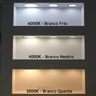 Trilho Eletrificado 2 Metros + 6 Spots Branco Led 3000k 7w Bi
