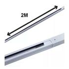 Trilho Eletrificado 2 Metros Bivolt Branco Para Spot