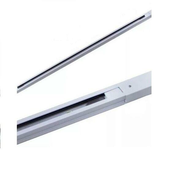 Trilho Eletrificado 2 Metros Bivolt Branco Para Spot