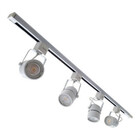 Trilho Eletrificado 2 Metros Branco + 4 Spots Gu10 Branco Fri