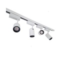 Trilho Eletrificado 2m + 4 Spot Led 7w 4000k Bivolt Branco