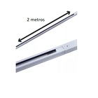 Trilho Eletrificado 2m + 4 Spot Led 7w 4000k Bivolt Branco