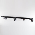 trilho eletrificado 2m + 4 spots 7w 3000k bivolt preto st495