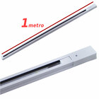 Trilho Eletrificado 2m + 5 Spots 7w 3000k Bivolt Branco St495