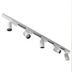 Trilho eletrificado 2m + 6 spots 7w 3000k bivolt branco ST495