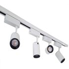 Trilho Eletrificado 2m + 8 Spot Led 7w 3000k Bivolt Branco