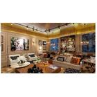 Trilho Eletrificado 2m E 6 Spot Led 10w 3000k Bivolt Preto