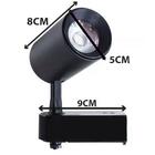 Trilho Eletrificado 3m + 4 Spot Led 7w 3000k Bivolt Preto