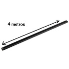 Trilho Eletrificado 4m + 7 Spot Led 7w 4000k Bivolt Preto