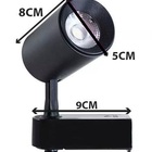 Trilho Eletrificado 4m + 9 Spot Led 7w 4000k Bivolt Preto