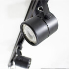 Trilho Eletrificado 4m Preto + 6 Spots Gu10 C/ Lâmpada 6000k