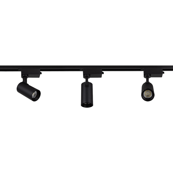 Trilho Eletrificado Com 3 Spots Led Up Blumenau 15w Bivolt Pr