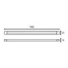 Trilho Eletrificado De Sobrepor Slim Para Spot Blumenau Com 1