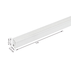 Trilho Magnético 1m IP20 Embutir Branco Gaya