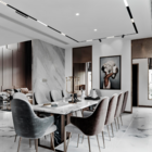 Trilho Magnético de Embutir Gaya Mag Preto 1m