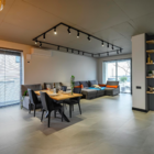 Trilho Magnético de Sobrepor Gaya Mag Preta 2m