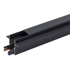 Trilho Magnético Embutir 1m Preto Gaya