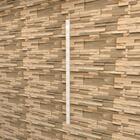 Trilho P/ Cremalheira C/ Furação Dupla 100 Cm 1 Branco Modelo