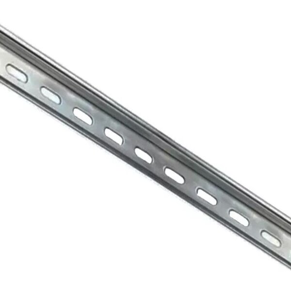 Trilho P/ Fixação Din Perfurado 35mm Ferro Zincado Barra 1 Me