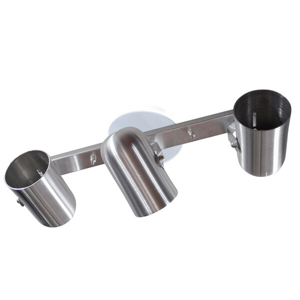 Trilho p/ Lâmpada PAR 20 com 3 SPOTS escovado st957