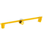 Trilho para lâmpada par20 com 3 spots 1  metro amarelo st958