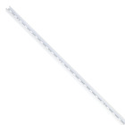 Trilho para Prateleira Alumínio Ordenare Regulável 100x2cm Branco