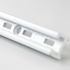 Trilho para Prateleira Alumínio Ordenare Regulável 100x2cm Branco