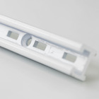 Trilho para Prateleira Alumínio Ordenare Regulável 150x2cm Branco