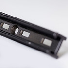 Trilho para Prateleira Alumínio Ordenare Regulável 200x2cm Preto