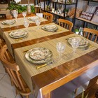 Trilho Pra Mesa Em Junco 1 50mt X 40cm Caminho Mesa