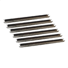 Trilho Suporte Para Churrasqueira Perfil U 40cm 6 Peças Aço I