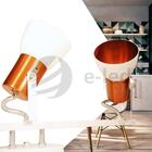 Trilho Triplo De Alumínio 3 Spots P/ Par 20 Branco Com Cobre