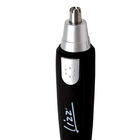 Trimmer 2 Em 1 Para Nariz E Orelha Lizz To3000 Preto E Prata