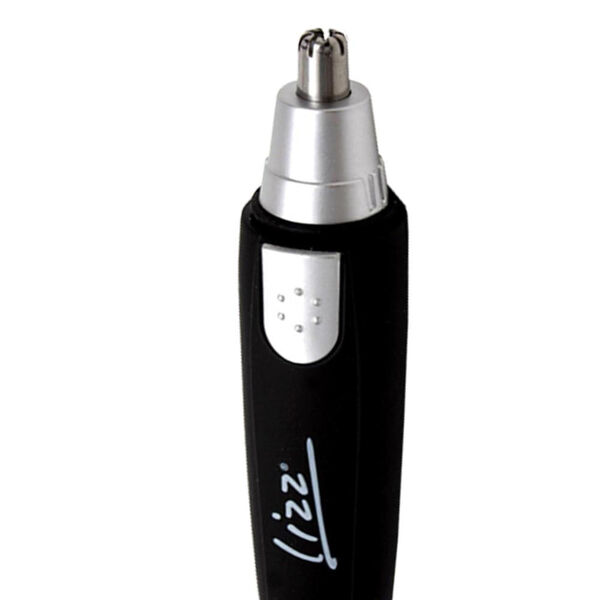 Trimmer 2 Em 1 Para Nariz E Orelha Lizz To3000 Preto E Prata