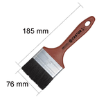 Trincha 3" Cerdas Pretas  Série 419 - Castor Linha Prática