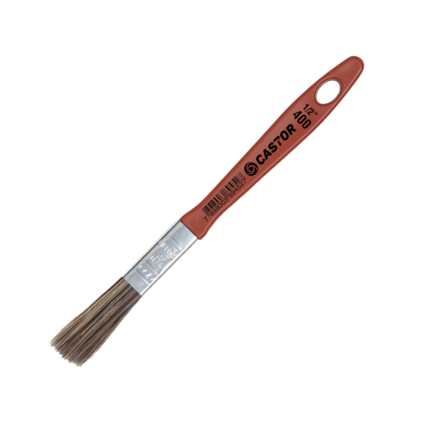 Trincha Castor Pratica 400 - 1/2 Cerda Gris