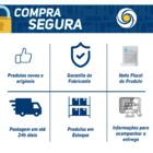 Trincha Dupla 3" Cerdas Brancas Série 830 - Castor