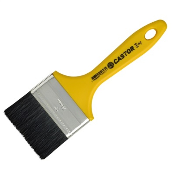 Trincha Pincel Castor Cerda Preta 619 - 3