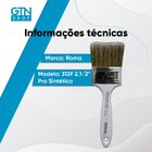 Trincha Pro Roma 312 -  2 1/2"