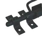 Trinco C/ Alça Para Portão E Porteira Aço Preto 200mm