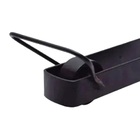 Trinco De Correr Para Porteira (par) Com Rodinha 350x70mm