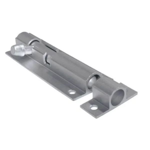 Trinco Fecho Ferrolho 4 Pol 100mm Porta Portao Aluminio Fosco