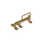 Trinco Ferrolho C/ Alça Portão Porteira Aço Bicromado 180mm