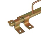 Trinco Ferrolho C/ Alça Portão Porteira Aço Bicromado 180mm