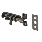 Trinco Ferrolho Redondo Latão Oxidado 50xcm 1 peça